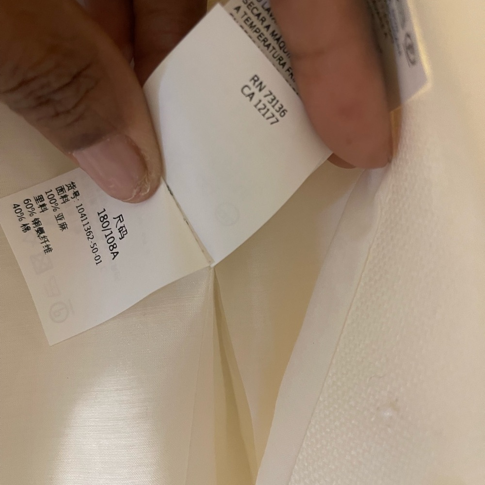 Max Mara Linen Doubled Breasted Jacket NWT - Picture 8 of 8